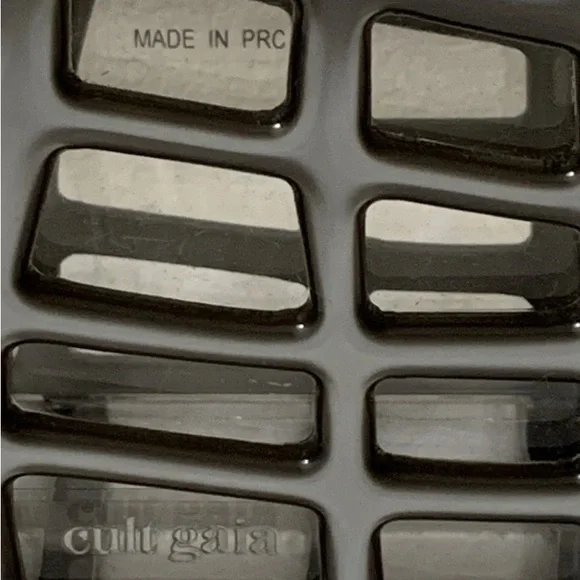 Cult Gaia Rina Caged Clear Acrylic Clutch Bag In Shiny Silver NEW IN BOX $388 - Picture 3 of 15